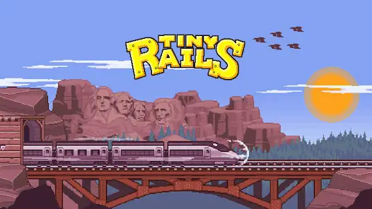 Gameplay from Tiny Rails – Train Tycoon