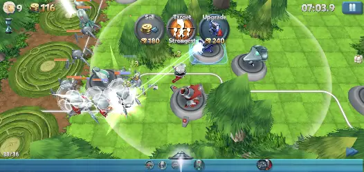Gameplay from TowerMadness 2