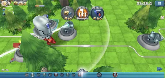 Second gameplay view from TowerMadness 2